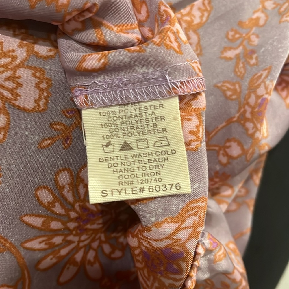 Beautiful Multi Pattern Top with Crossover front - Picture 10 of 10